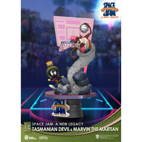 Dstage Space Jam 2 Taz e Marvin, o Marciano Figura