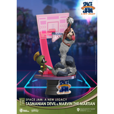 Dstage Space Jam 2 Taz e Marvin, o Marciano Figura