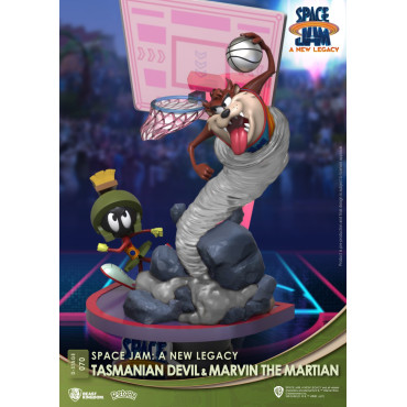 Dstage Space Jam 2 Taz e Marvin, o Marciano Figura