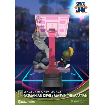 Dstage Space Jam 2 Taz e Marvin, o Marciano Figura