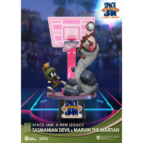 Dstage Space Jam 2 Taz e Marvin, o Marciano Figura