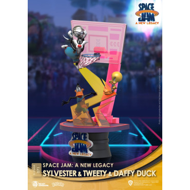 Space Jam 2 Figura Sylvester Piu-piu e Patolino