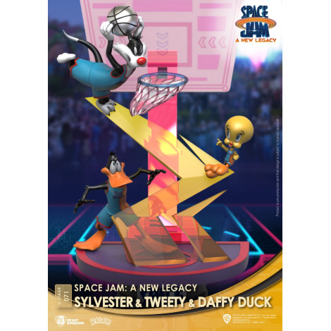 Space Jam 2 Figura Sylvester Piu-piu e Patolino