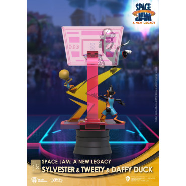 Space Jam 2 Figura Sylvester Piu-piu e Patolino