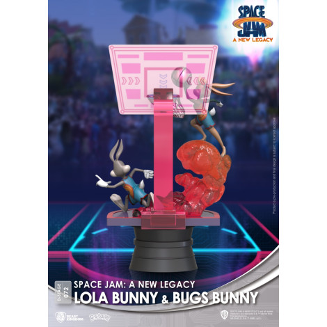 Figura Dstage Space Jam 2 Lola Bunny And Bugs Bunny