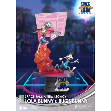 Figura Dstage Space Jam 2 Lola Bunny And Bugs Bunny