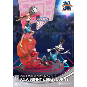 Figura Dstage Space Jam 2 Lola Bunny And Bugs Bunny