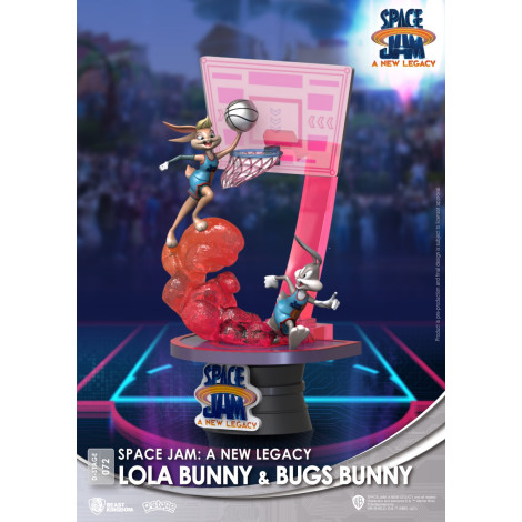 Figura Dstage Space Jam 2 Lola Bunny And Bugs Bunny