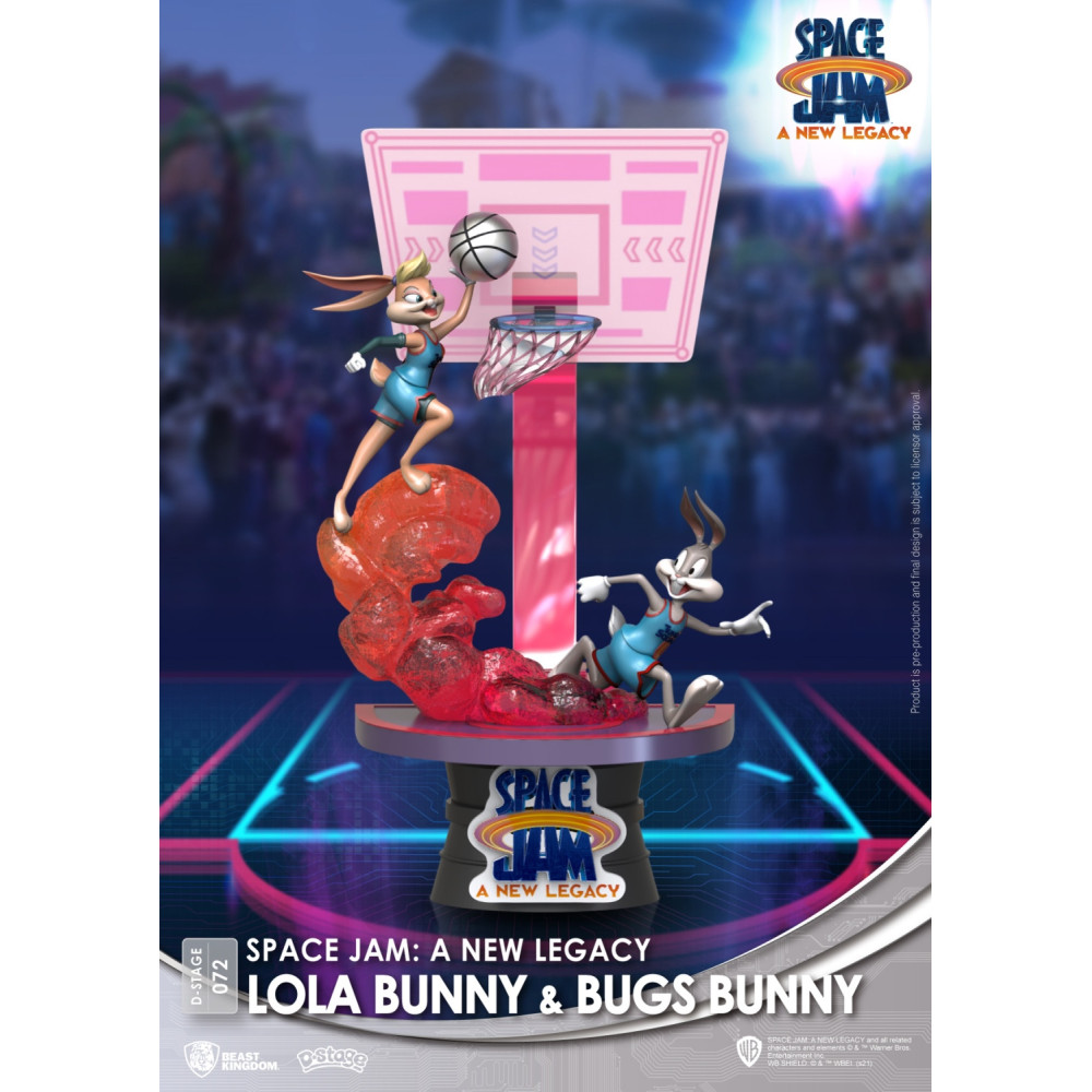 Figura Dstage Space Jam 2 Lola Bunny And Bugs Bunny