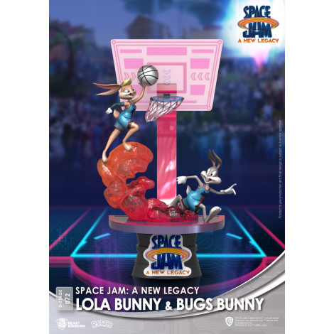 Figura Dstage Space Jam 2 Lola Bunny And Bugs Bunny