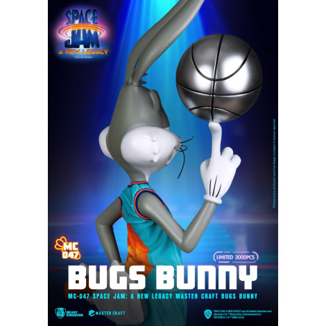 Figura do Bugs do Space Jam 2 da Master Craft Bunny