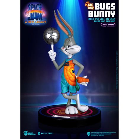 Figura do Bugs do Space Jam 2 da Master Craft Bunny