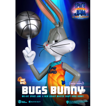 Figura do Bugs do Space Jam 2 da Master Craft Bunny