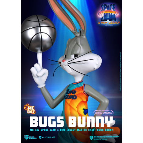 Figura do Bugs do Space Jam 2 da Master Craft Bunny