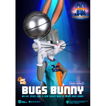 Figura do Bugs do Space Jam 2 da Master Craft Bunny