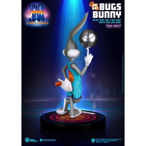 Figura do Bugs do Space Jam 2 da Master Craft Bunny