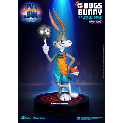 Figura do Bugs do Space Jam 2 da Master Craft Bunny