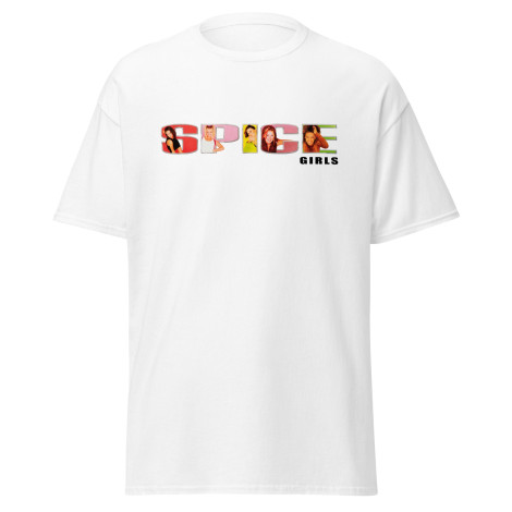 T-shirt com o logótipo das Spice Girls