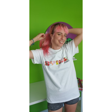 T-shirt com o logótipo das Spice Girls