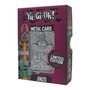 Yu Gi Oh! Lingote de edição limitada Jinzo