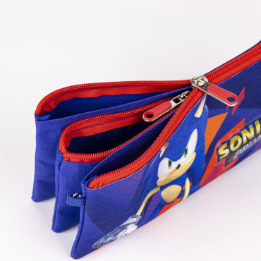 ESTUCHE PORTATODO 3 COMPARTIMENTOS SONIC PRIME