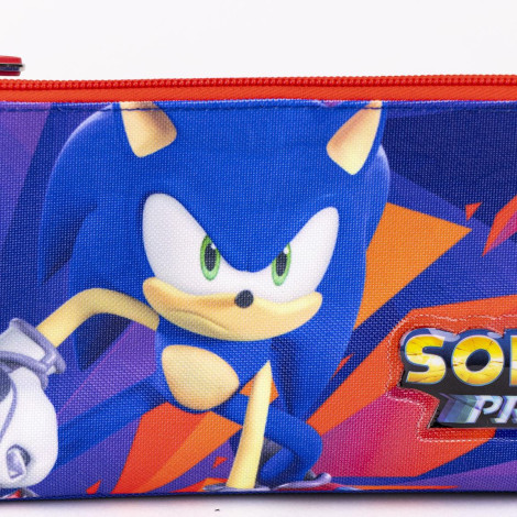 ESTUCHE PORTATODO 3 COMPARTIMENTOS SONIC PRIME