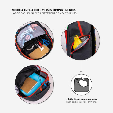 Mochila dos Vingadores