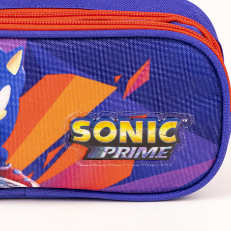 ESTUCHE PORTATODO 2 COMPARTIMENTOS SONIC PRIME