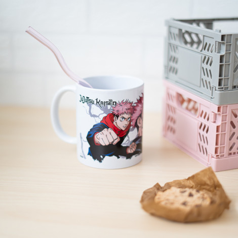 Caneca Jujutsu Kaisen Yuji & Sukuna