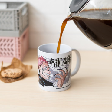 Caneca Jujutsu Kaisen Yuji & Sukuna