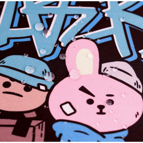 Tapete de rato XXLCon com luz LED BT21