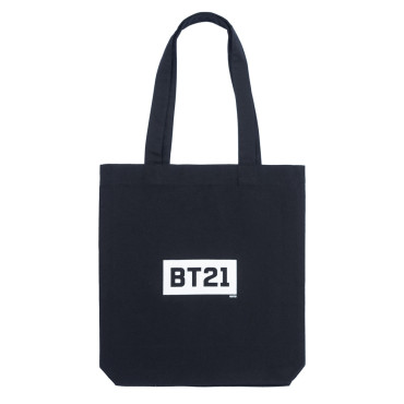 Saco de tecido da marca BT21