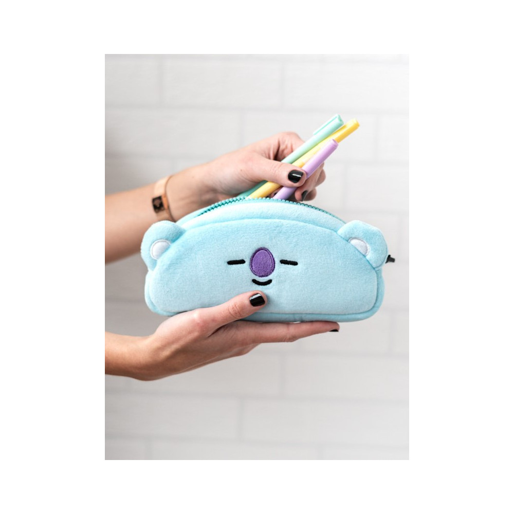 Estojo de pelúcia BT21 Koya