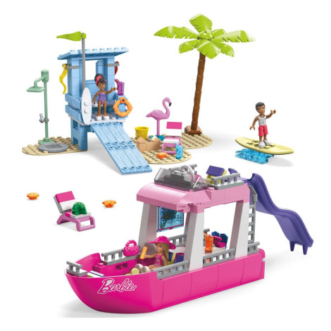 Kit de construção do barco Barbie Malibu Dreams