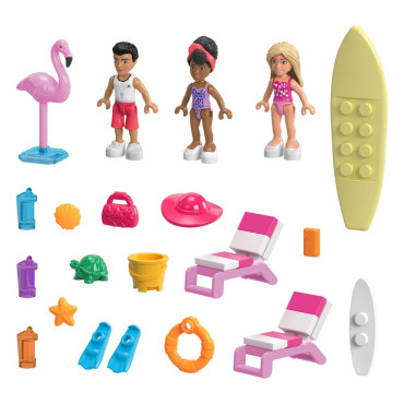 Kit de construção do barco Barbie Malibu Dreams