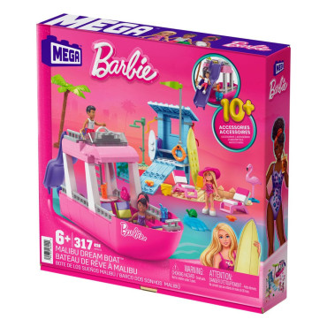 Kit de construção do barco Barbie Malibu Dreams