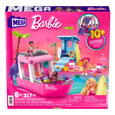 Kit de construção do barco Barbie Malibu Dreams