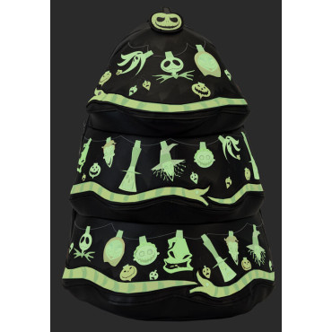 Mochila com a árvore de Natal dos pesadelos Loungefly