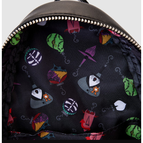 Mochila com a árvore de Natal dos pesadelos Loungefly