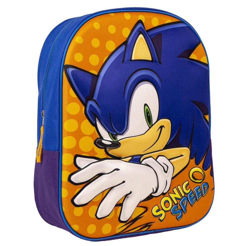 Mochila Sonic para crianças