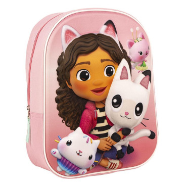 MOCHILA INFANTIL 3D GABBY´S DOLLHOUSE