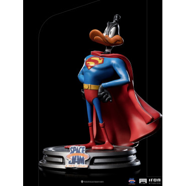 Figura à escala de arte Space Jam 2 Daffy Duck Superman