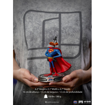 Figura à escala de arte Space Jam 2 Daffy Duck Superman