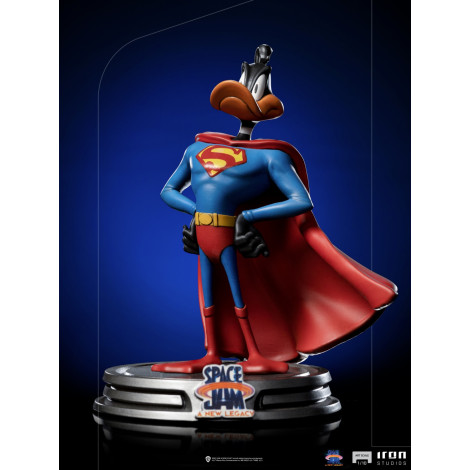 Figura à escala de arte Space Jam 2 Daffy Duck Superman