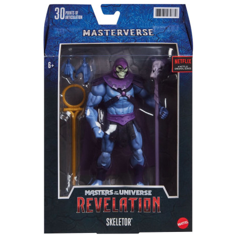 Figura de Skeletor Revelação dos Mestres do Universo