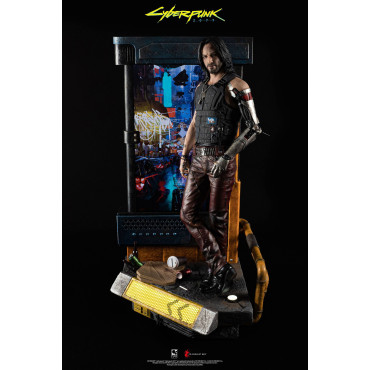 Figura Johnny Silverhand Cyberpunk 2077 1/4 cm 34 cm