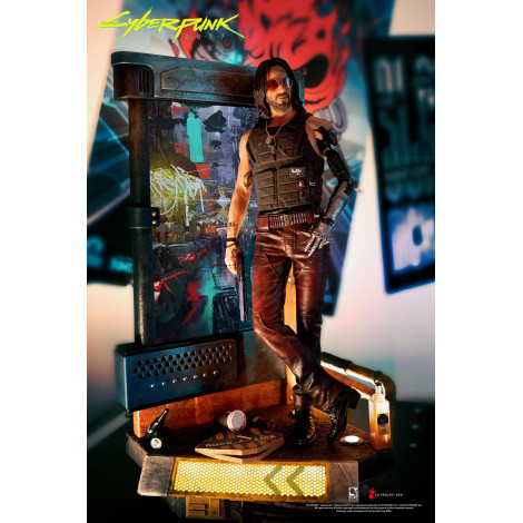 Figura Johnny Silverhand Cyberpunk 2077 1/4 cm 34 cm