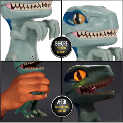 Figura Chomper Jurassic World Azul